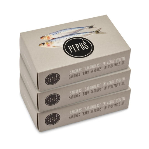 Sardinillas en aceite de oliva 14/16 115g